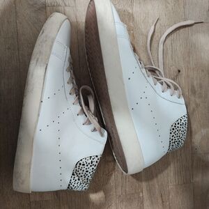 Gola Classic White and Black Women's Sneakers